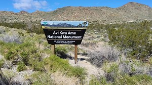 National monument signs already up for Avi Kwa Ame after Biden's proclamation