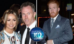 Dancing on Ice: James Jordan hit with ICE BALL ahead of final