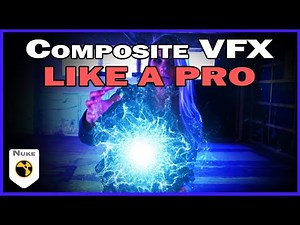 Nuke Compositing a Magical Sci-Fi Effect - pt 1