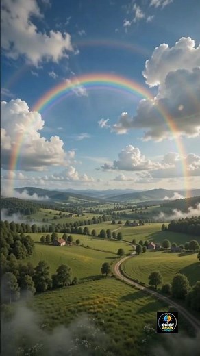 Why do rainbows appear? 🌈 #rainbow #sciencefacts #nature #earthfacts