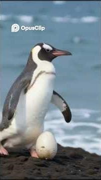 Penguins Share Warmth! 🐧❄️ See This Adorable Huddle! #shorts #shortsyoutube