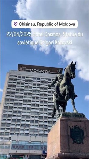 🇲🇩 22/04/2025 Chișinău (Moldavie) On visite la Capitale Chisinau a pied