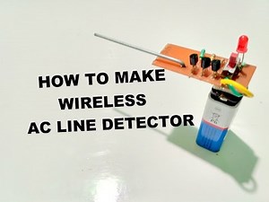 How to make an AC Line detector