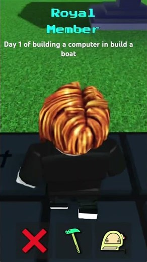 Day 1 of building a computer in build a boat💀