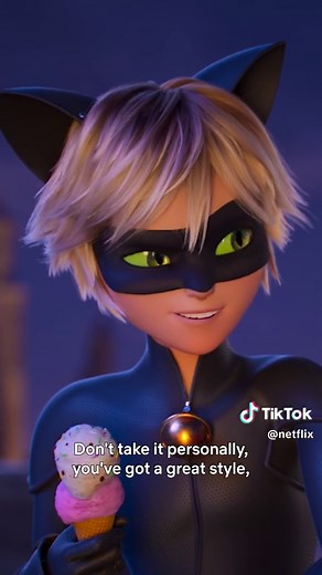 Ice cream ✅ Yearning glances ✅ Hand-to-hand-combat ✅ #miraculous #netflix #newreleases #movierecommendations