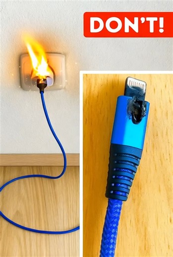 Never leave a charger in an outlet without your phone: I’ll reveal the 3 main reasons 🙀👇 | Health Tips Tricks