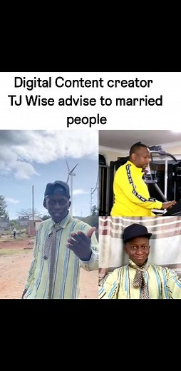16 reactions | Digital Content creator TJ Wise advise to married people | Nairobi Daily | Facebook