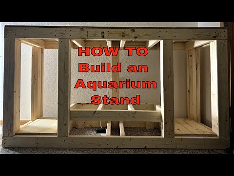 How To Build an Aquarium Stand - Step by Step
