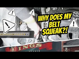 Why Is Your Car’s Belt Squeaking? (Toyota Yaris Example)