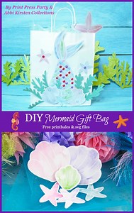 DIY Mermaid Gift Bags | Abbi Kirsten Collections