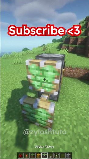 How to Make a Simple Redstone Door in Minecraft 🚪 | CupSapling
