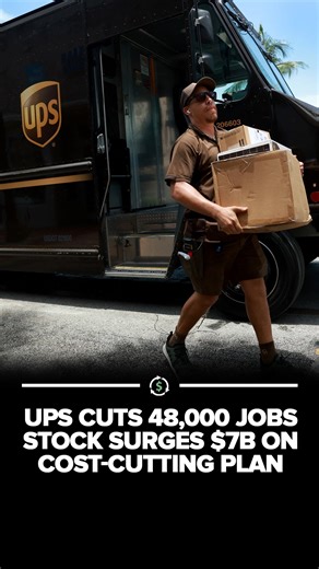 Investing Authority | UPS has cut 48,000 management and operations jobs in a major restructuring that resulted in a $7 billion increase in stock value, as... | Instagram