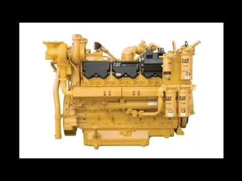 Caterpillar C32 Diesel Engine idling for 11.12 hours