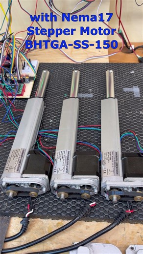 Humanoid, Body Core, LinearActuators tests