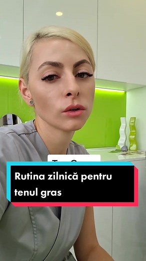 Rutina zilnică pentru tenul gras #tengras #rutina #tenacneic #tenuleios #skincareroutine #oilyskin #oilyskincare #skincare #newyou