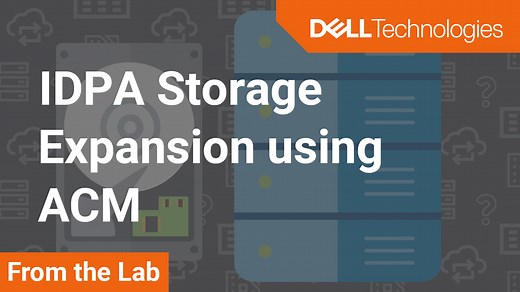 IDPA: How to Expand Storage on DP4400