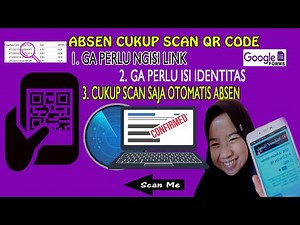 Cara Buat Absensi Siswa Dengan Barcode (QR Code) dengan google Form