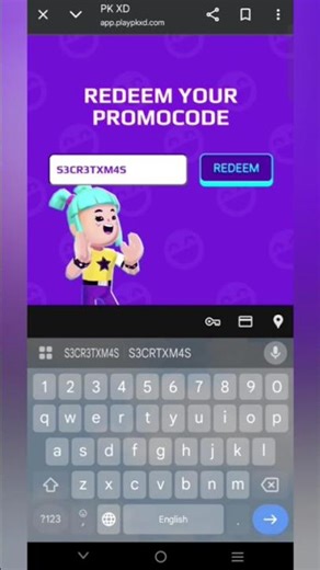 new redeem code 🤩✨ #pkxd