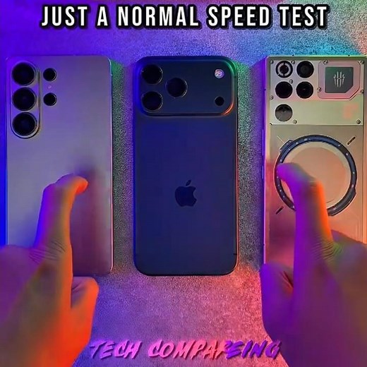 💀JUST A NORMAL SPEED TEST 💥🥶#SpeedTest #MobileTech #SmartphoneShowdown