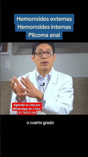 Internal hemorrhoids, external hemorrhoids, anal plicoma