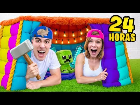 Alejo Igoa! 24 HOURS IN A GIANT BUNKER MADE OF BLANKETS