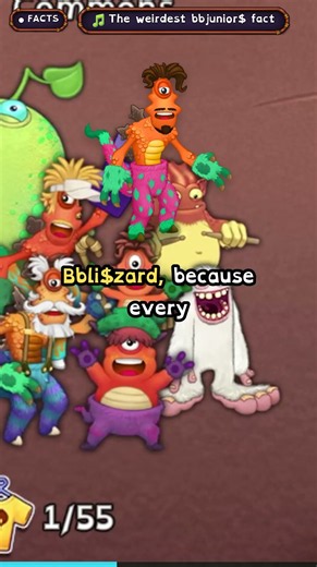 Is this the WEIRDEST BBJUNIOR$ Fact? #mysingingmonsters
