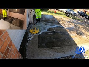 Pressure Washing One Of Our Supporters FILTHY Driveway