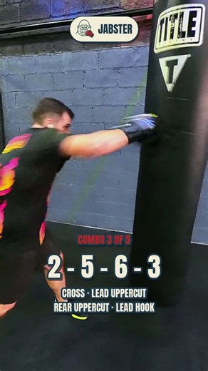 5 Boxing Combos for a 50 Min Heavy Bag Workout 🥊 Can You Finish All 10 Rounds? #boxingtraining #fyp
