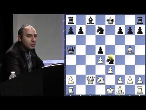 QGD Ragozin Variation Middlegame - GM Varuzhan Akobian - 2015.10.20