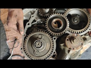 gear timing setting 3400cc engine Toyota 2b 3b 1b engine