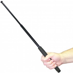 Police Force Tactical Expandable Solid Steel Baton 31"