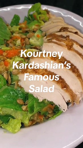 Kourtney Kardashian's Fresh Salad Recipe