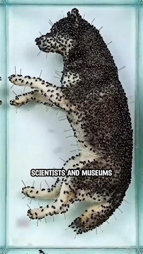 Dermisted beetles are the real artists behind the Skeleton displays in museums.