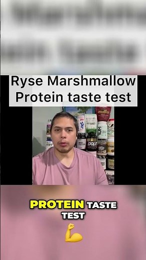 Ryse Marshmallow Protein Taste Test: Does It Live Up to the Hype?