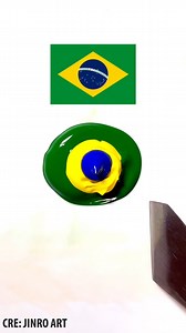 What do mixed flag colors make? #asmr #colormixing #satisfying | DIY Idea Satisfying