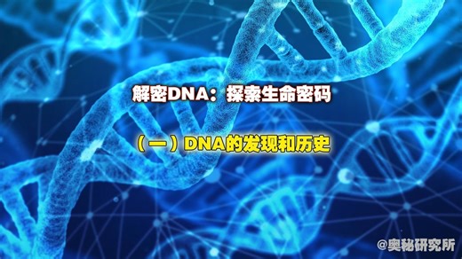（一）DNA的发现和历史