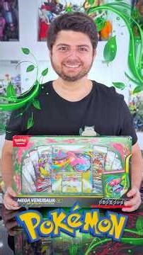Abriendo la Mega Venusaur ex Premium Collection del TCG de Pokémon