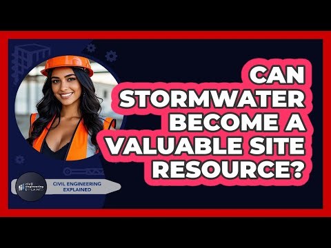 Can Stormwater Become A Valuable Site Resource? - Civil Engineering Explained