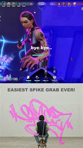 She gave me the round without even fighting | Abyss #valorant