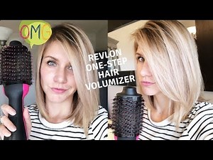 REVLON ONE STEP HAIR DRYER | Salon Style Blowout At Home!