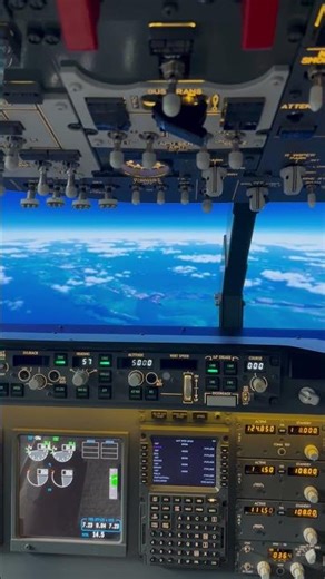 Bahamas at 35,000ft #b737800 #msfs2020 #flightsimulator