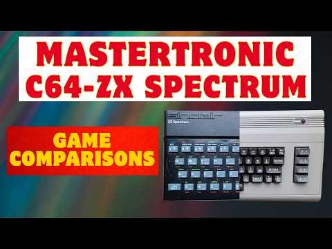 Commodore 64 - ZX Spectrum. Comparing 3 Mastertronic Games. Does The Feud Continue?
