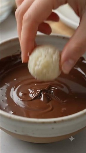 🥥 Coconut Chocolate Energy Balls | Easy No-Bake Healthy Snack #shorts