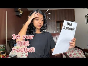 1st year MBBS results are here! How have I done?