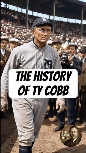 The History of Ty Cobb. #mlb #baseball #history #legend #athlete