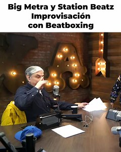 7.5K views · 135 reactions | Big Metra y Station Beatz improvisan con beatboxing  #JessieEnExa | Jessie Cervantes | Facebook