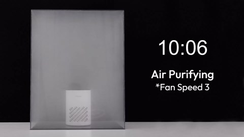 Air Purifiers for Bedroom Home, MOOKA HEPA Air Purifier for Home Pets with Fragrance Sponge for Smoke Dust Pollen Dander Odor, Small Air Cleaner with Sleep Mode Night Light Timer, KJ067L (Grey)