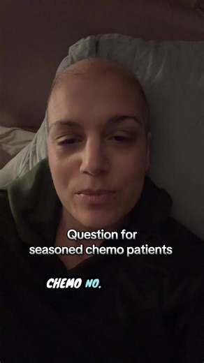 Have you noticed the time of day you have chemo effects your symptoms? Do you prefer morning or afternoon? #questions #cancertok #nausea #reddevil #hairloss