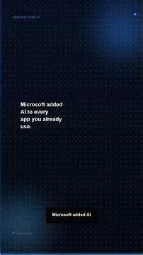 Microsoft added AI to every app you use 🤯 #Shorts #MicrosoftCopilot #AI