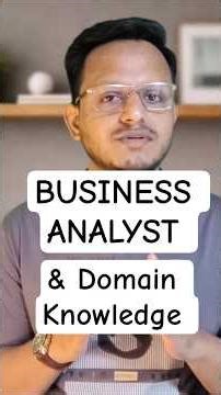 Companies Don't Just Hire Business Analysts - They Hire Business Analysts with Domain Knowledge